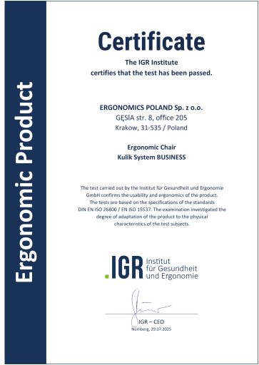 Certificación IGR
